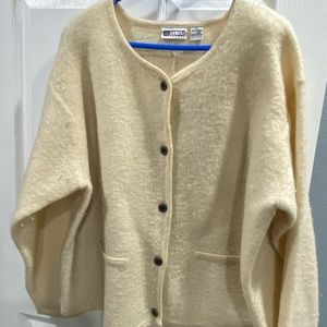 Ivory wool blazer